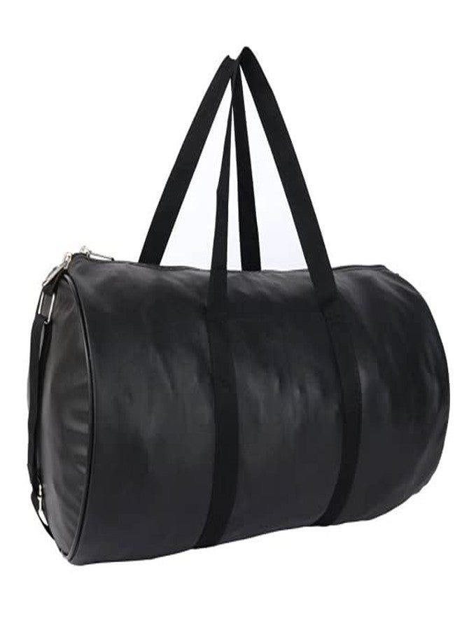 TRUE 2 F Gym Bag Shoulder Bag for Men Women Stylish Waterproof Black - Image 2